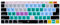 HRH Avid Pro Tools Tastaturabdeckung aus Silikon für MacBook Air 13 Zoll 2018 Release A1932 mit Retina-Display und Touch-ID EU/USA, Shortcut