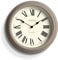 JONES CLOCKS® Venezianische Wanduhr | Klassisch rund | 30cm | Stein | Römische Ziffern | Traditionelles Design ideal für Küche, Wohnzimmer oder Schlafzimmer