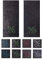 Niceprice Mr. & Mrs. Saunatuch Strandtuch Badetuch Anthrazit 80x200 cm 100% Baumwolle, MRS. ROT Bestickt