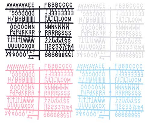 NUOBESTY Filztisch Personalisiert 8st Gefühlt Briefbrett Zeichen Brieftafeln Briefbrett Aus Filz Filzplatte Buchstabe Personalisiertes Personalisierte