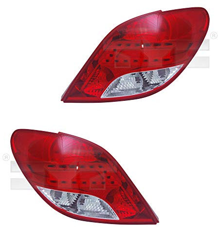 Heckleuchten Rückleuchten Rücklicht Set rechts & links Satz für Modell 207 (WA/WC/WK) Baujahr: 07/2009->> Kunststoff ohne Lampenträger mit