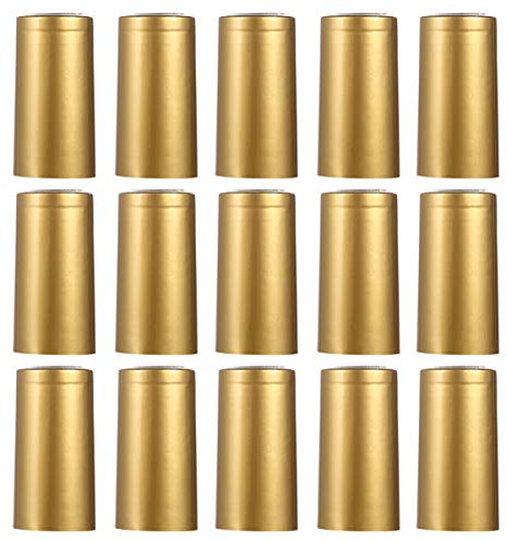 Nuobesty, tappo termoretraibile per bottiglie di vino usa e getta, tappo per bottiglia di vino, confezione da 100 pezzi