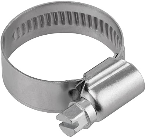 FASTON® Schlauchschellen mit Schneckenantrieb 70-90/12mm Edelstahl A2 V2A (5 Stück) Rohrschellen Verstellbar Schlauch Clips Instellbare Hose Clamps