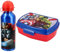 Avengers Set Pranzo Scuola 2 Pezzi Portamerenda BPA Free e Borraccia Alluminio 500ml, Merenda, Launch Box, Bambini