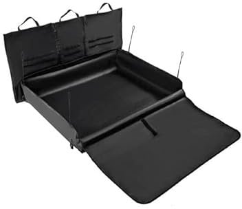 Skoda 565061164 Kofferraumauskleidung Kofferraumwanne Organizer Kofferraumeinlage klappbar, Schwarz