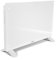 Riscaldatore elettrico di lusso | Termoconvettore smart a pannello in vetro - 2000W - Bianco | Controllo manuale e Wifi