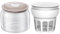 LOVIVER Nut Milk Maker Nut Milk Container Glass with Lid,Food Strainer Greek Yogurt