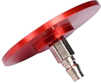 Fredorch Saugnapf Adapter, Verbindet Realistische Dildos Zubehör unter 3,94 Zoll mit Vac-U-Lock Schnittstelle für Sexmaschine – Unter 10cm/3,94 Zoll (Rot Saugnapf)
