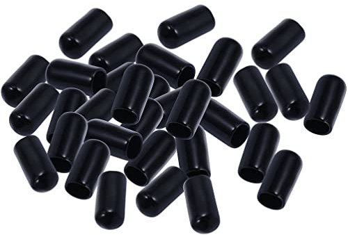 Cabilock 50 Pezzi Tappo Antipolvere per Versatore di Vino Coperchi delle Bottiglie Dellerogatore Dellolio Coperchio Versatore per Bottiglia di Liquore Foca Cappuccio di Gomma