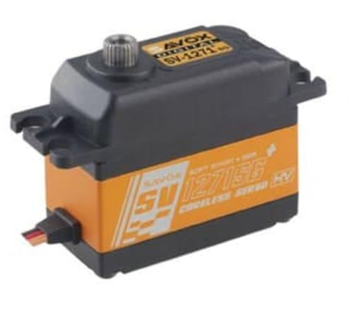 Savox 'HIGH VOLTAGE' STD ULTRA FAST 25KG/0.08@7.4V UPDATED