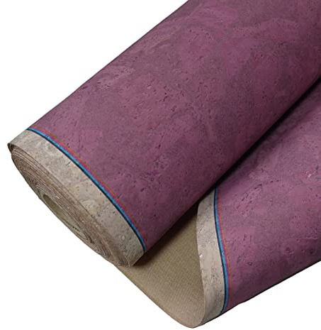 Korkstoff Korkleder 0,25 x 1,4m uni Meterware Kork Natur vegan Korkleder Korkhaut