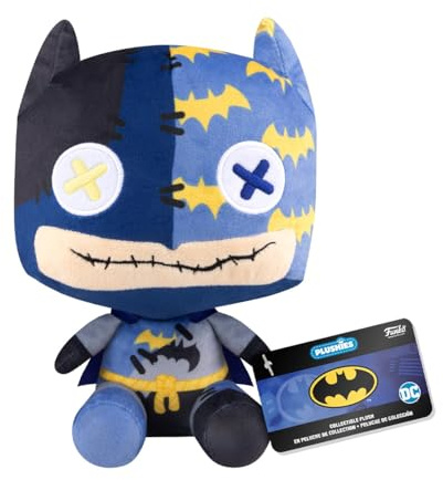 Funko Pop! Plush: Patchwork - Batman - DC Comics - Plüschtier - Geschenkidee Zum Geburtstag - Offizielle Handelsware - Gefüllt Plüschtiere Für Kinder und Erwachsene und Freundinnen