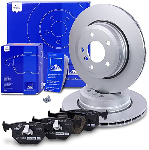 ATE Bremsenset Hinterachse inkl. Bremsscheiben hinten Ø 320 mm belüftet und | Kompatibel mit: BMW X3