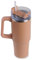 ARIANA HOMEWARE Insulated Tumbler 30oz - Travel Coffee Mug with Handle Straw Lid Water Bottle | Stainless Steel Double Wall Cup for Hot & Cold Drinks - Reusable and Leakproof (Chocolate)