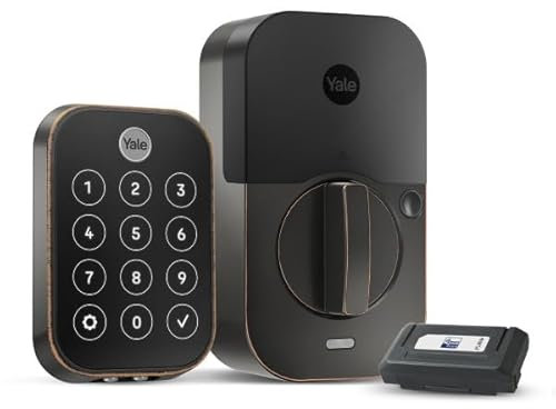 Yale Assure Lock 2 Touch con Z-Wave - Cerradura inteligente de huellas dactilares sin llave en bronce