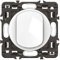 LEGRAND - Interrupteur Poussoir - 6A - Commande d'Eclairage Complète - Prêt à Installer à compléter avec une Plaque - Blanc