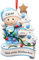 witfox 2024 Personalisierte Weihnachtsanhänger mit Name und Datum - Baby's erste Weihnachten Ornament, Weihnachtskugeln Personalisierte Geschenke für Babys Söhne Enkel, Blau