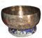 PLKTCM Tibétain Full Moon Bowl son instrument de musique en cuivre à la main Épuisement Yoga méditation Bouddha son chant Bowl(15cm)
