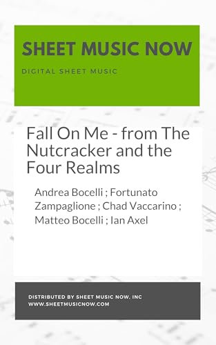 Fall On Me - from The Nutcracker and the Four Realms Sheet Music