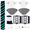 Jegehoyo Bürstenrolle Filter Ersatzteile für Shark IP3251EUT Akku-Staubsauger, 1 Rollenbürste, 1 HEPA-Filter, 4 Filterschwämme, 2 HEPA-Filter für die Basisstation,4 Filterschwämme für die Basisstation