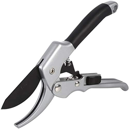 Gartenschere, Hand-Gartenschere mit hervorragender Schneidfähigkeit, hochharter SK-5-Stahl für Gartenliebhaber, Stämme, Sträucher, Neutriebe