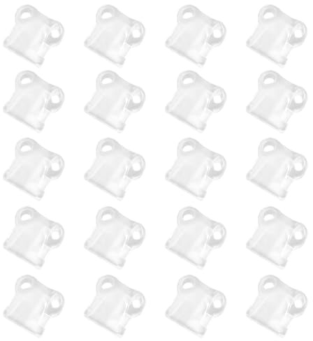 20 Pcs Nailer No Mar Tips for N558471 N569446 | Transparent, Plastic, 18 Gauge Nail Gun Tips Compatible with N558471 N569446