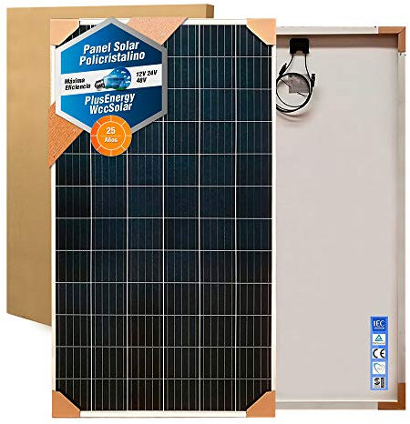 Panel solar 330w placa solar Fotovoltaico Polycrystalline para 24v 48v