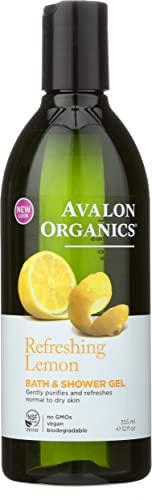 Avalon Organics - Lemon Bath and Shower Gel 355ml