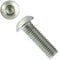Eisenwaren2000 | M4 x 10 mm Linsenkopfschrauben mit Innensechskant (100 Stück) - ISO 7380 Linsenkopf Schrauben mit Flachkopf - Gewindeschrauben - Edelstahl A2 V2A - rostfrei