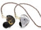 Linsoul KZ ZSX 5BA+1DD - Auriculares híbridos de Alta fidelidad con Placa Frontal de aleación de Zinc, Cable Desmontable de 2 Pines de 0.75 mm para músico audiófilo (sin micrófono, Negro)