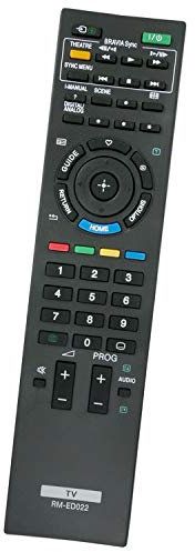 ALLIMITY RM-ED022 Mando a distancia Reemplazar apto para Sony LED LCD Bravia TV KDL-32EX302 KDL-32EX402 KDL-37EX302 KDL-40EX401 KDL-46EX402 KDL-46EX401 KDL-37EX401 KDL-32BX300U KDL-26EX401 KDL-22EX302