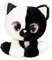 GUND P.Lushes Designer Fashion Pets Lady Luna Katze Premium Stofftier weicher Plüsch, Schwarz und Weiß, 15,2 cm