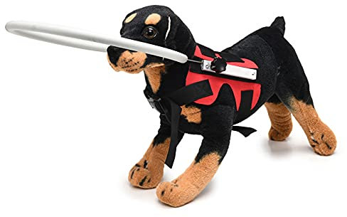 Ruiqas Blind-Hunde-Sicherheitsgeschirr Zubehör Hund Anti-Kollision Kopfschutz Führung Gerät Weste Ring Crash Prevention Werkzeug für kleine, mittelgroße und große Hunde