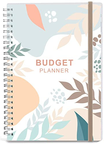 Planificateur budgétaire – Organiseur financier mensuel avec carnet de suivi des dépenses pour gérer efficacement votre argent, planificateur financier/livre de compte, démarrez à tout moment, 1 an