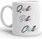 CC Boutique Mug humour chat quel belle chatte à quoi tu pensais idée cadeau tasse drôle Noël Fête Anniversaire femme amie, collègue, famille