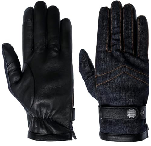 Roeckl Handschuhe Oakland Touch, Jeans-Leder