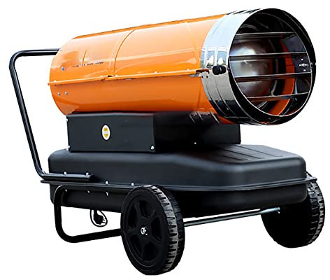 Equipo de Calentador - Calentador de Espacio de Queroseno Diesel Industrial de Alta Potencia 30kW, Servicio Pesado para Taller Almacén Garaje Invernadero Cobertizo Granja
