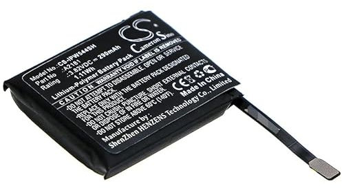 Battery For Apple MWVF2LL/A, MWW12LLA, Watch Series 5 44mm, A2181,