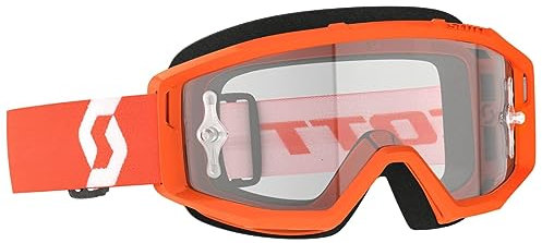 Scott Primal Clear MX Goggle Cross/MTB Brille orange/klar Works
