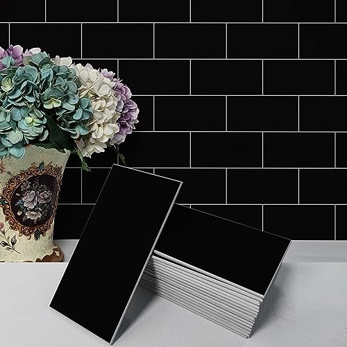 Avant Decor | 56 carreaux | Carreaux muraux | Carreaux muraux | 7,6 x 15,2 cm | Onyx mat Bex Metro | 7 m²