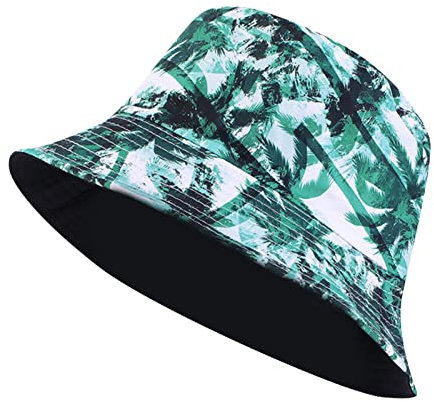 kosopse Jungkook Merch Kreativer Druck Fischerhut Mode Lässig Basin Hut Frauen Doppelseitiger Eimerhut Herren Sonnenhut Fischerhut (Grey-C, One Size)