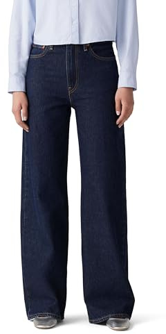Levi's Ribcage Wide Leg Jeans Femme, Shaded View, 25W / 30L