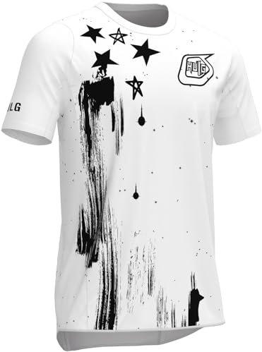 MTB Shirt Herren,Fahrrad Shirt,radshirt Herren Kurzarm,MTB Tshirt,Geeignet Zum Laufen/Radfahren/Wandern Und Anderen Sportarten (Style-10,L)