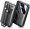 Portable Charger with Built in Cable, 15000mAh Power Bank, 22.5W Fast Charging, 6 Outputs, Slim Travel Essential Battery Pack with LED Display, Compatible with iPhone 16/15/14/13