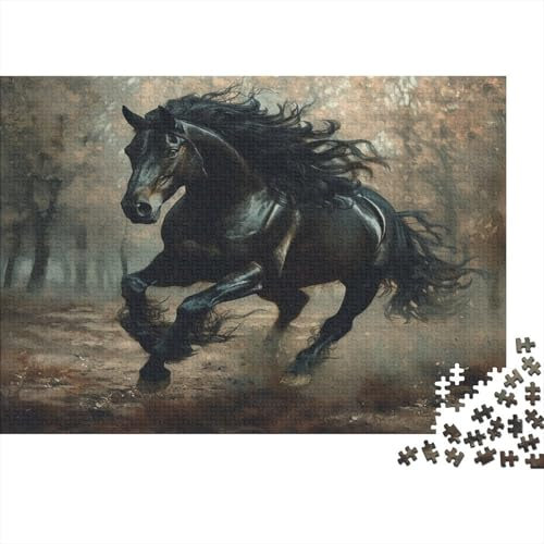 Pferd Puzzle 1000 Teile für Erwachsene - Klassische Puzzles (75x50cm)