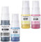 LAIPENG GI-55 GI55 Encre Compatible avec Canon Maxify GX1050 GX2050 Imprimante Multipack 4 Couleurs GI-55BK GI-55C GI-55M GI-55Y (Noir/Cyan/Magenta/Jaune)