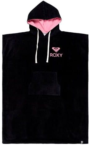 Roxy Infinite Lagoon - Poncho Handtuch - Frauen - One size - Schwarz.