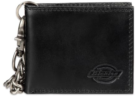 Dickies Herren Slimfold Chain Wallet Schwarz No Size