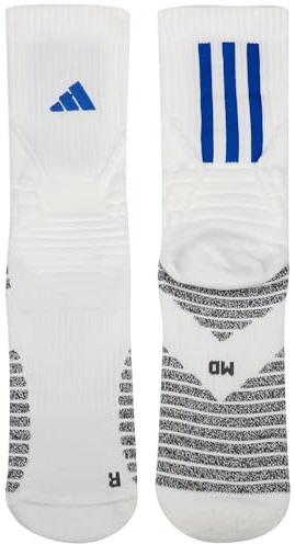 adidas Herren Crew Socks, white/team royal blue, 42-45