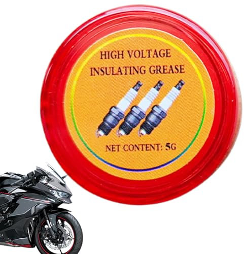 Graisse Diélectrique,Graisse Silicone pour Connecteurs Électriques - Lubrifiant Étanche 5g pour Freins Marine Roulements Bobines d'Allumage et Joints Toriques